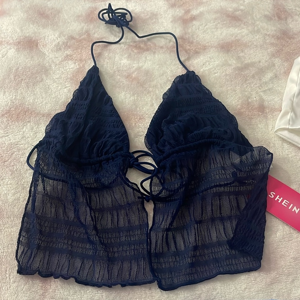 Navy 2 side top